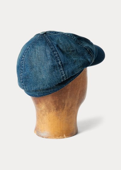 Men's Ralph Lauren Denim News Caps | 284075DPY